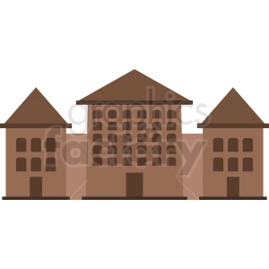 university housing vector icon design