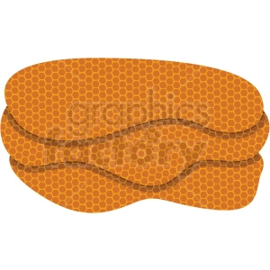 layers of beehive vector clipart no background