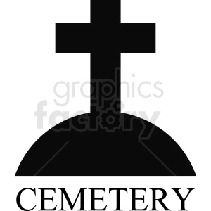 cemetery vector design