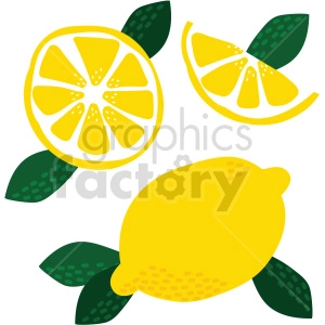 lemon vector graphic