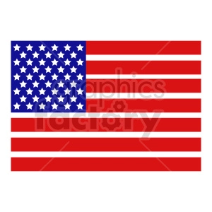 Flag of North America vector clipart 05