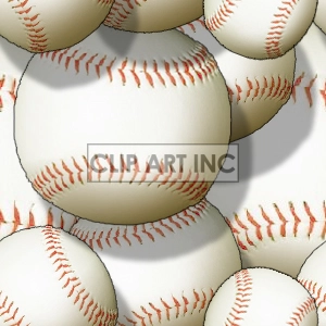 Baseball tiled background