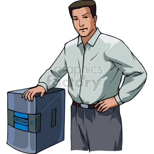 computer salesman