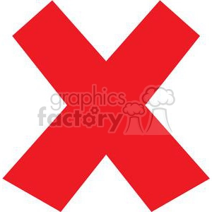Red 'X' Symbol