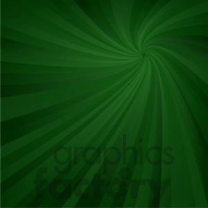 A green radial gradient background with a vortex design.
