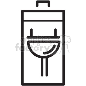 charge battery vector icon