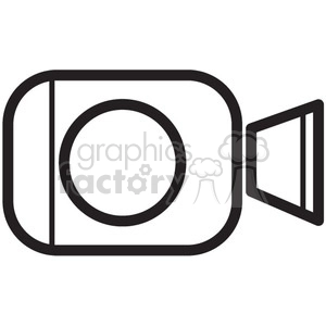 video camera vector icon