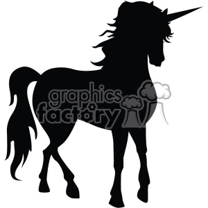 unicorn silhouete svg cut file 5