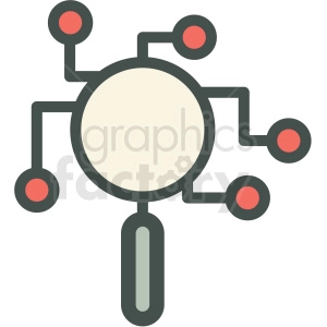 data research vector icon