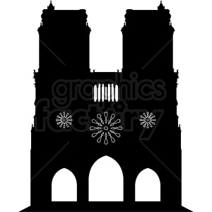 Notre Dame vector design