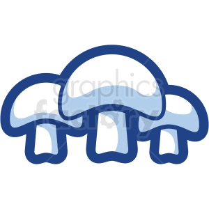 mushroom vector icon no background