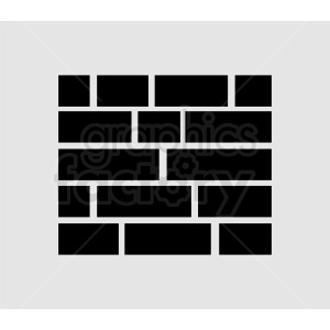 vector brick wall icon design