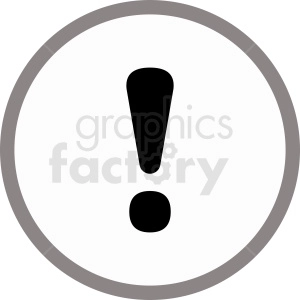 gray information symbol vector icon