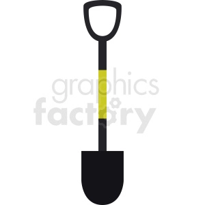 shovel vector clipart no background