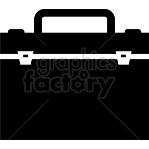 briefcase vector clipart 5