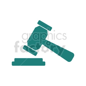 justice hammer clipart