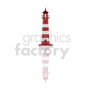 lighthouse vector graphic