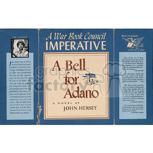 A Bell for Adano by John Hersey - Book Cover