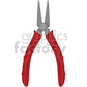 needle nose pliers no background