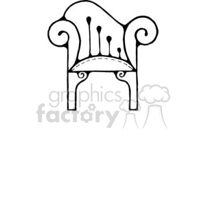 Ornate Decorative Chair