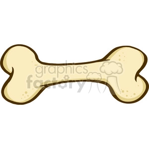 Cartoon Dog Bone