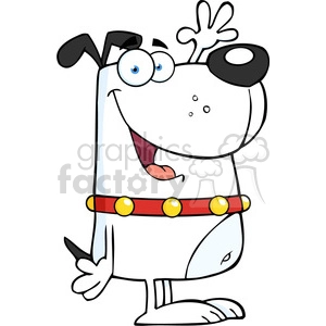 Funny Cartoon Dog - Happy Puppy