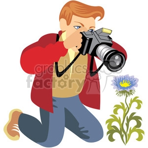 photographer illustration photos of flowers