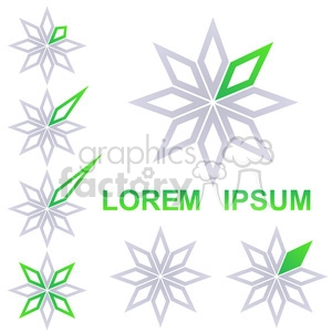 logo template star 012