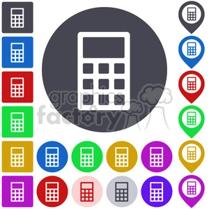 calculator icon pack