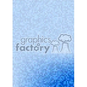 blue gradient pixel pattern vector brochure letterhead bottom corner background template