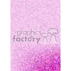 A pixelated pattern with a gradient from light pink to a more saturated purple in a mosaic style.