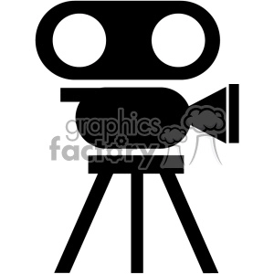 movie camera vector icon art