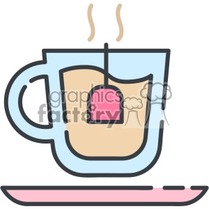 Teacup vector clip art images