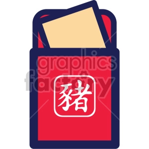 chinese new year asian envelope