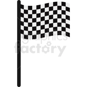 checkered flag icon design