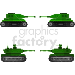 tanks vector graphic bundle