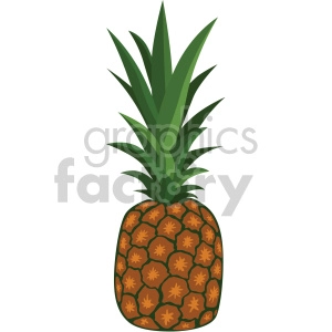 pineapple flat icon clip art