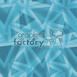 Abstract Geometric Blue Triangle Pattern