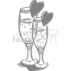 wine glass of love