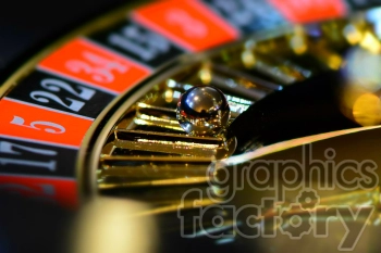 Vegas roulette table