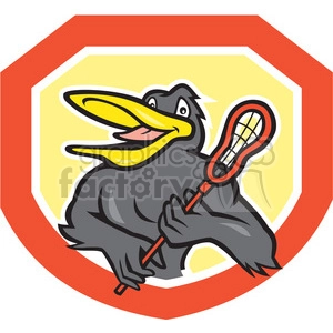 black bird lacrosse stick logo