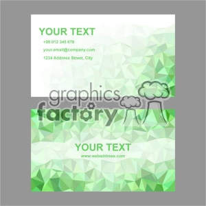 vector business card template set 015