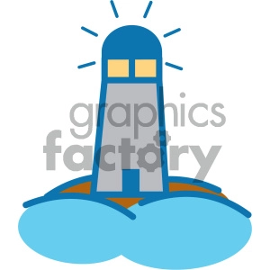 lighthouse ocean icon