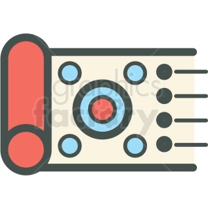 rug making vector icon