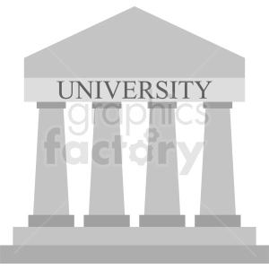 university vector icon