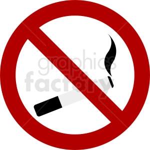 no smoking clipart
