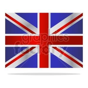 Great Britain flag vector clipart 02