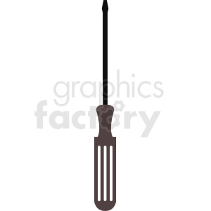 screwdriver vector clipart design
