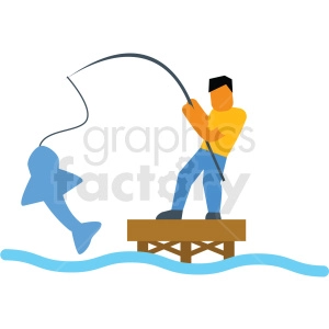 fishing vector icon