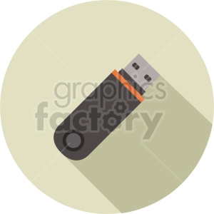 usb drive vector